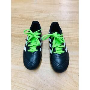 Adidas Goletto VI Kids’ Soccer Cleats Black/Green Size 13